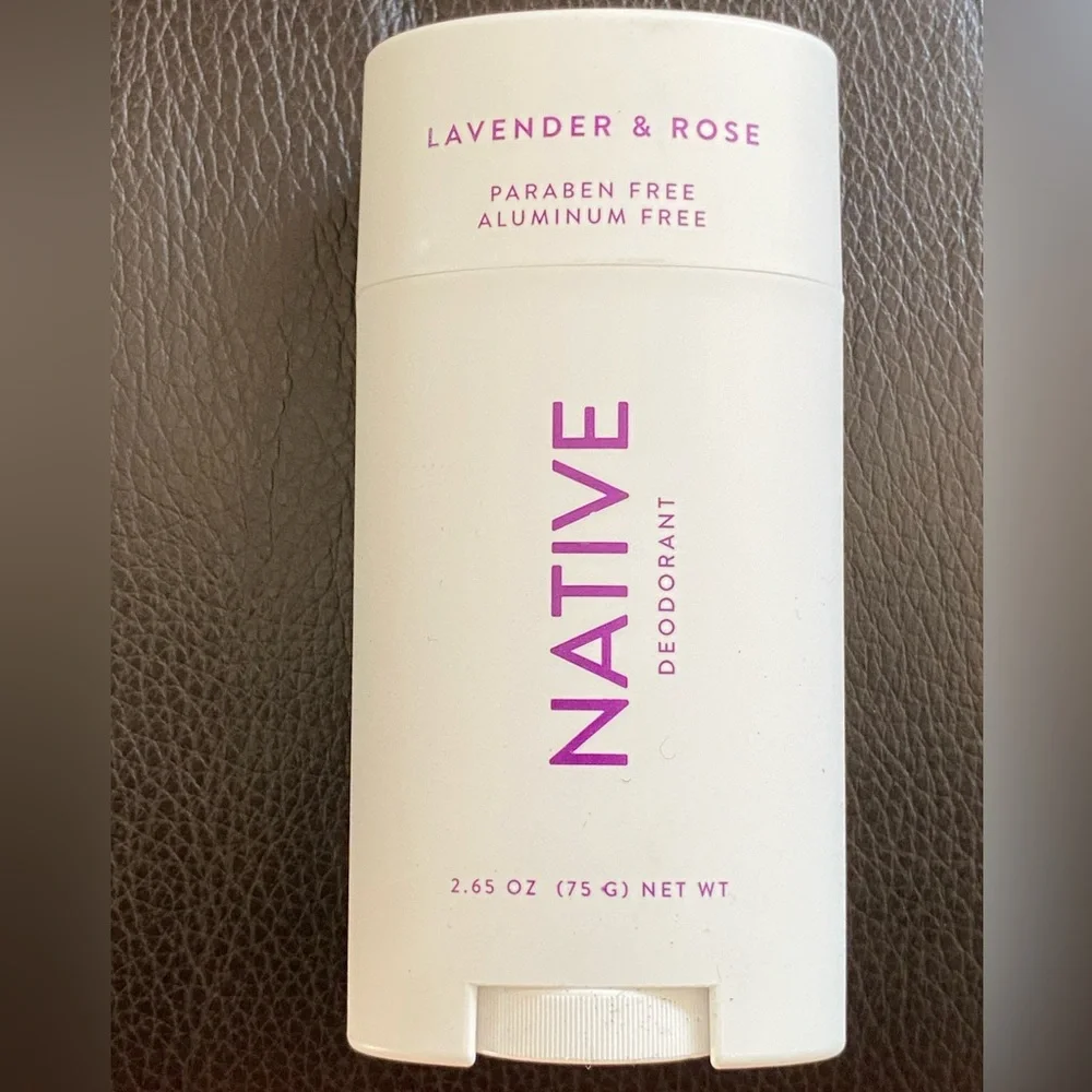NATIVE NEW Paraben Free Lavender & Rose Scented Deodorant